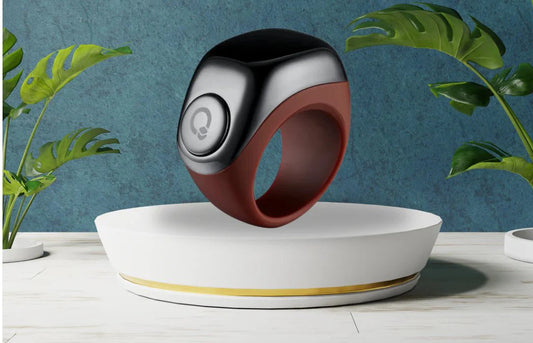 Digital Smart Zikr Ring Tasbeeh Counter – Rechargeable Islamic Prayer Ring with OLED Display | Smart Tasbih UAE